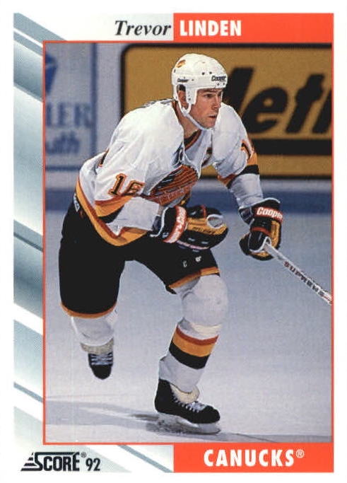 NHL 1992 / 93 Score - No 305 - Trevor Linden