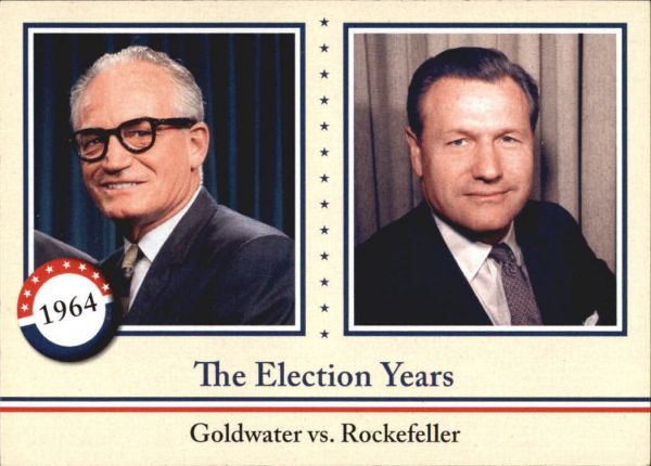 NFL 2009 Philadelphia - No. 342 - Barry Goldwater / Nelson Rockefeller