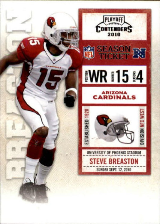 NFL 2010 Playoff Contenders - No 002 - Steve Breaston