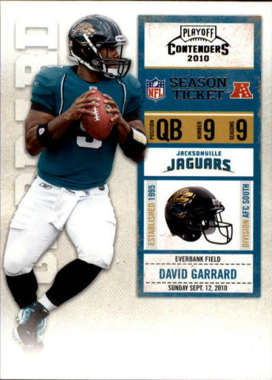 NFL 2010 Playoff Contenders - No 043 - David Garrard