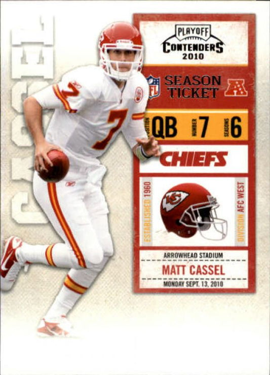 NFL 2010 Playoff Contenders - No 048 - Matt Cassel