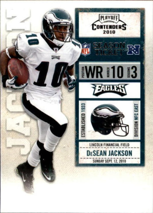 NFL 2010 Playoff Contenders - No 072 - DeSean Jackson