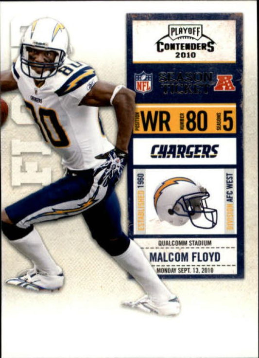 NFL 2010 Playoff Contenders - No 081 - Malcom Floyd
