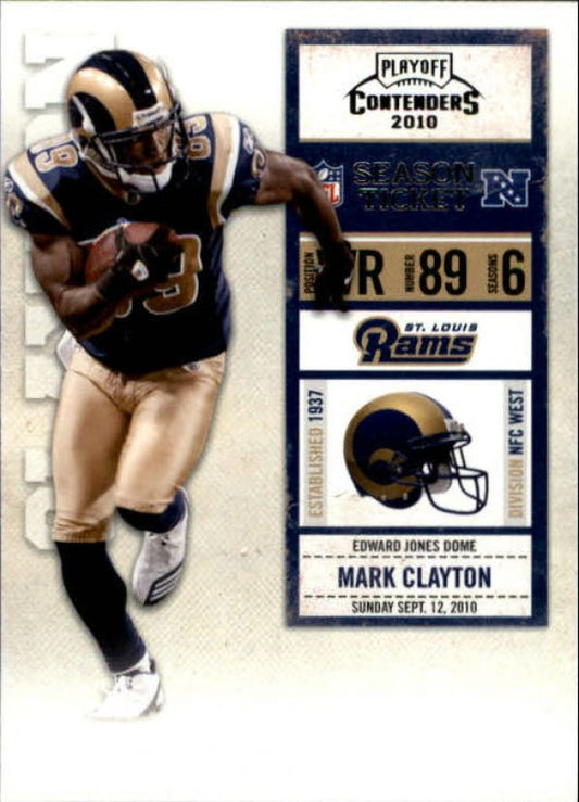 NFL 2010 Playoff Contenders - No 090 - Mark Clayton