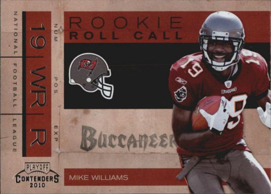 NFL 2010 Playoff Contenders Rookie Roll Call - No 22 - Mike Williams