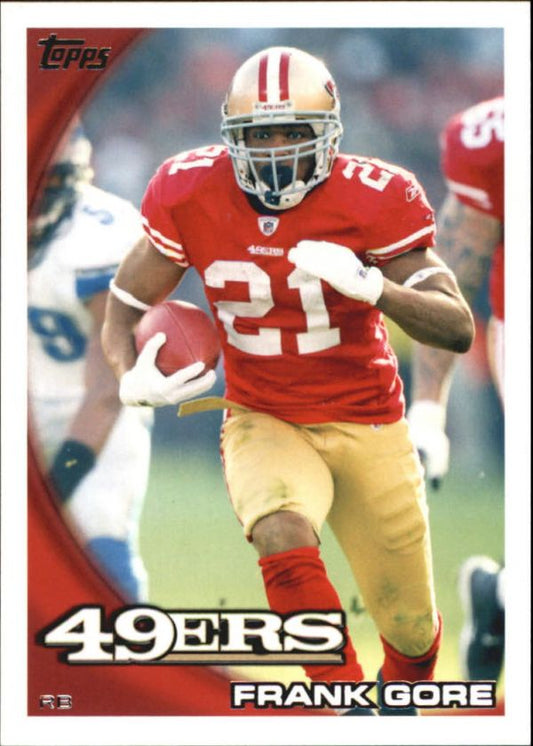 NFL 2010 Topps - No. 257 - Frank Gore