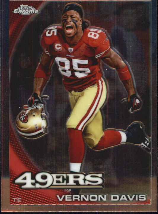 NFL 2010 Topps Chrome - No C7 - Vernon Davis