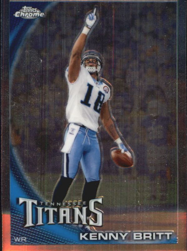 NFL 2010 Topps Chrome - No C27 - Kenny Britt