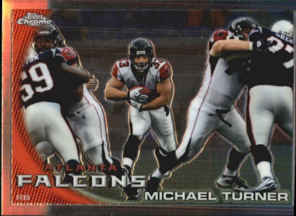 NFL 2010 Topps Chrome - No C37 - Michael Turner