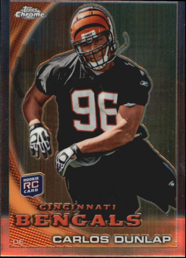 NFL 2010 Topps Chrome - No C65 - Carlos Dunlap