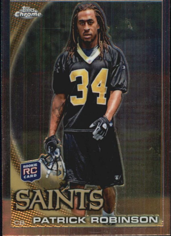 NFL 2010 Topps Chrome - No C69 - Patrick Robinson