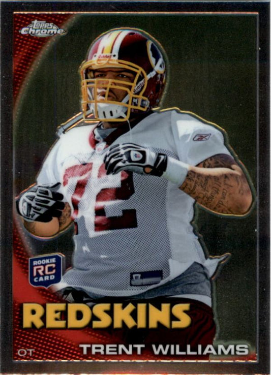 NFL 2010 Topps Chrome - No C102 - Trent Williams