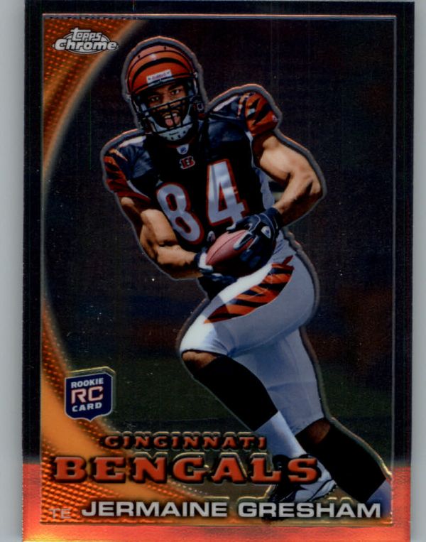 NFL 2010 Topps Chrome - No C107 - Jermaine Gresham