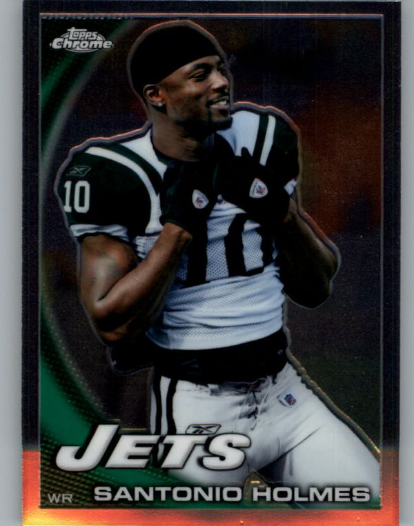 NFL 2010 Topps Chrome - No C127 - Santonio Holmes