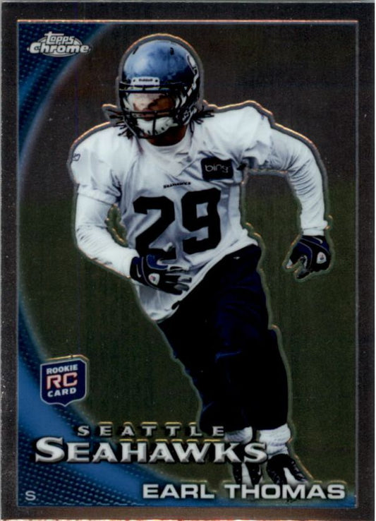 NFL 2010 Topps Chrome - No C135 - Earl Thomas