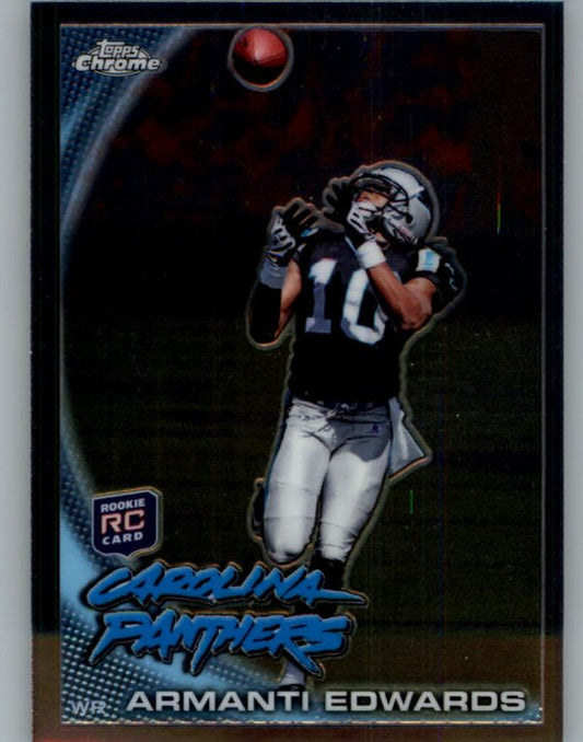 NFL 2010 Topps Chrome - No C136A - Armanti Edwards