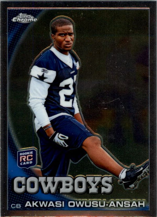 NFL 2010 Topps Chrome - No C138 - Akwasi Owusu-Ansah