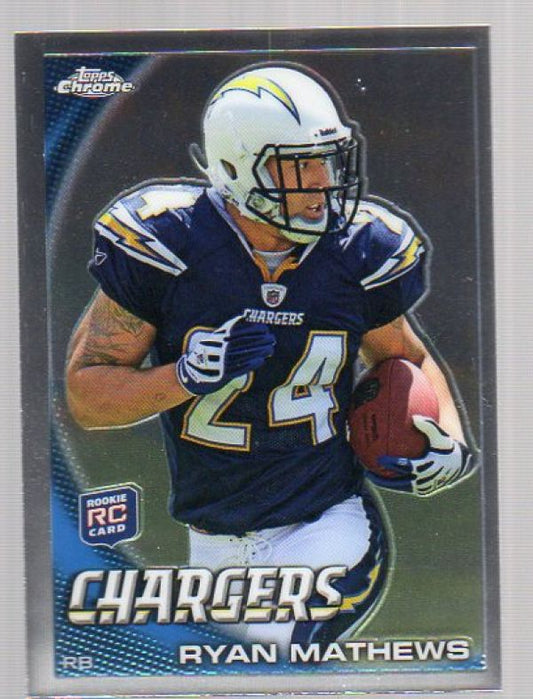 NFL 2010 Topps Chrome - No C140A - Ryan Mathews