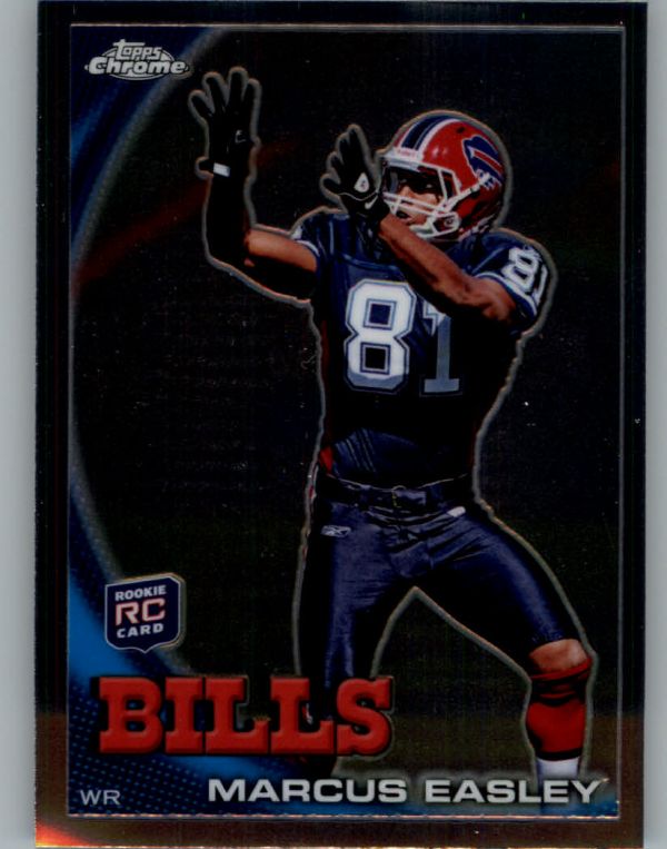 NFL 2010 Topps Chrome - No C161 - Marcus Easley