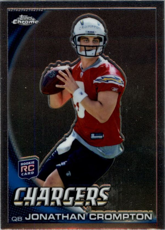 NFL 2010 Topps Chrome - No C166 - Jonathan Crompton