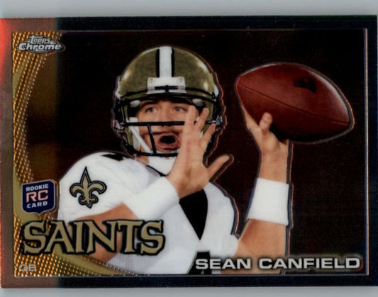 NFL 2010 Topps Chrome - No C184 - Sean Canfield