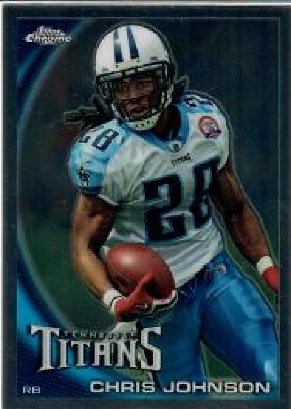 NFL 2010 Topps Chrome - No C200 - Chris johnson