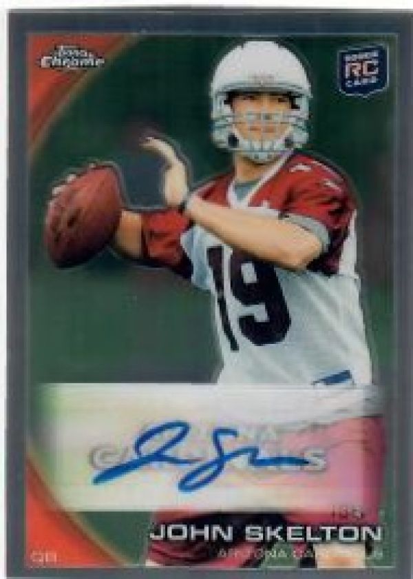 NFL 2010 Topps Chrome Rookie Autographs - No C218 - John Skelton