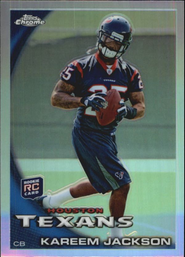 NFL 2010 Topps Chrome Refractors - No C48 - Kareem Jackson