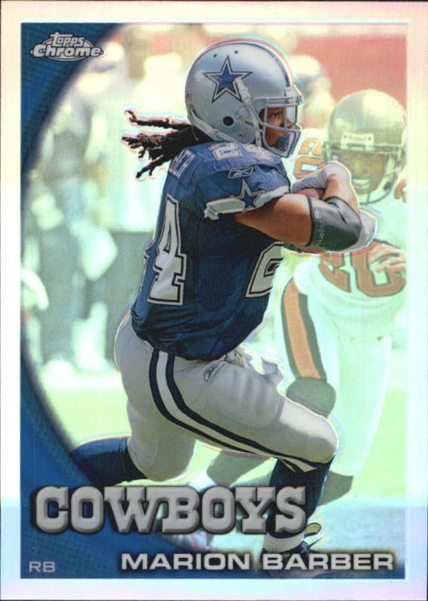 NFL 2010 Topps Chrome Refractors - No C71 - Marion Barber