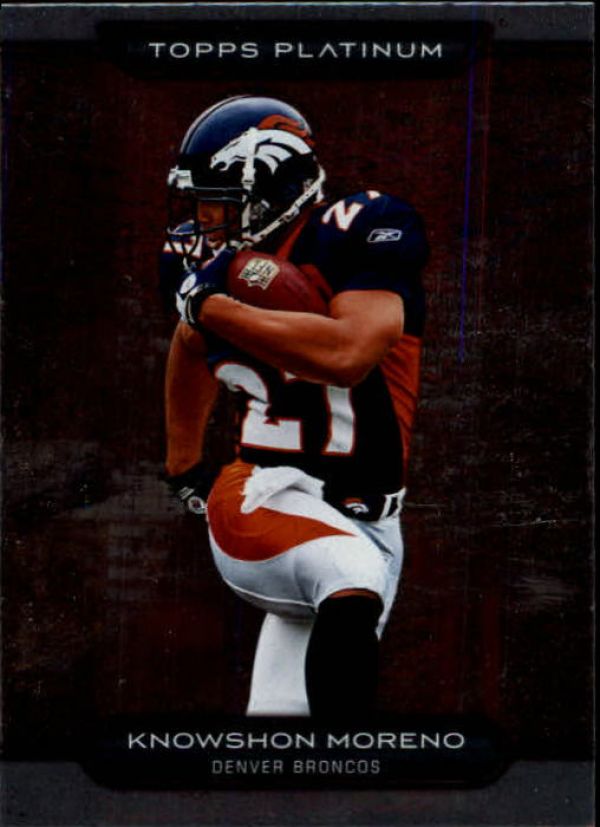 NFL 2010 Topps Platinum - No. 30 - Knowshon Moreno