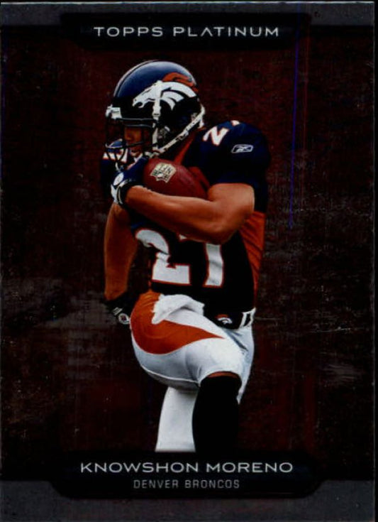 NFL 2010 Topps Platinum - No 30 - Knowshon Moreno