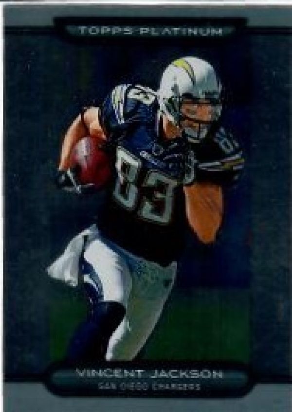 NFL 2010 Topps Platinum - No. 33 - Vincent Jackson