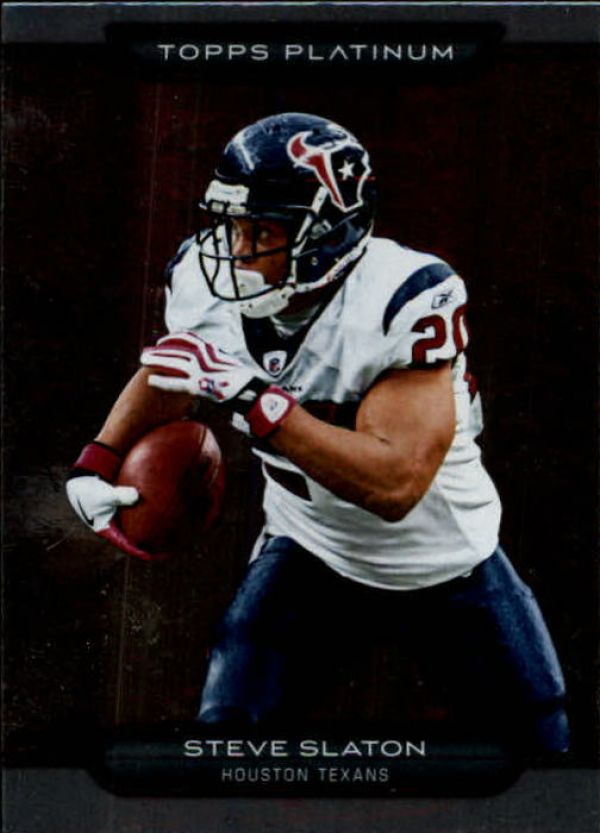 NFL 2010 Topps Platinum - No 52 - Steve Slaton