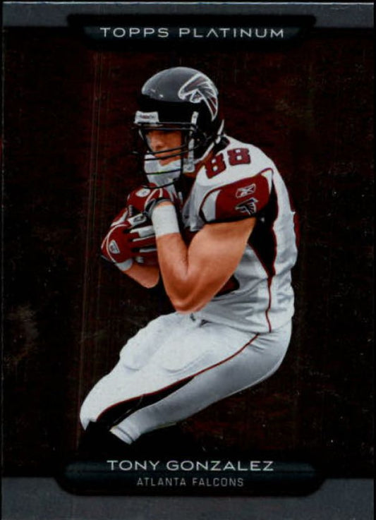 NFL 2010 Topps Platinum - No 58 - Tony Gonzalez