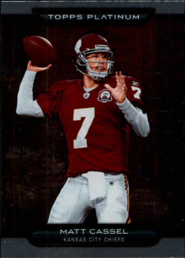 NFL 2010 Topps Platinum - No 63 - Matt Cassel