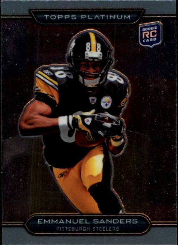 NFL 2010 Topps Platinum - No 75 - Emmanuel Sanders