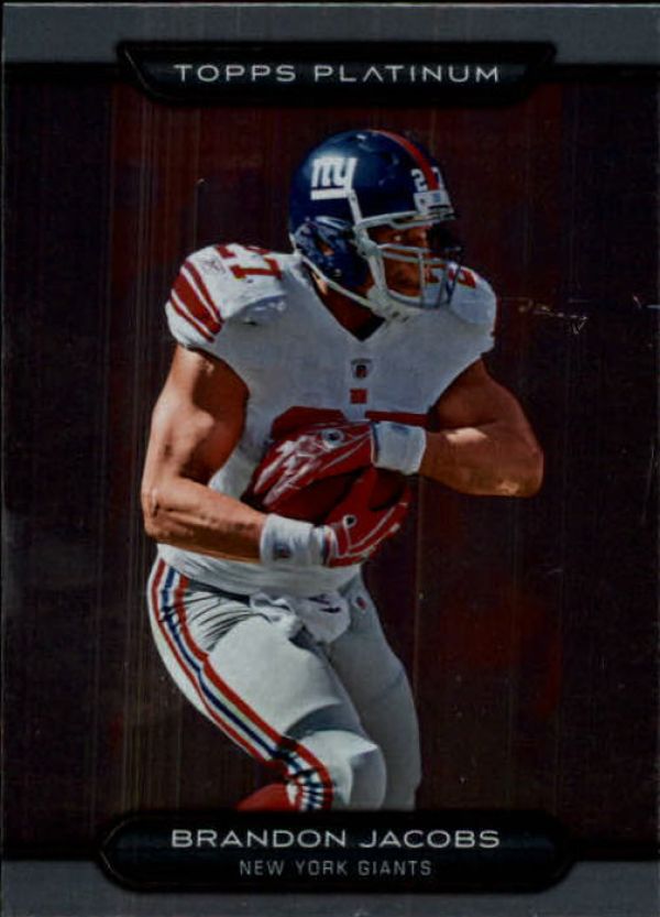 NFL 2010 Topps Platinum - No 81 - Brandon Jacobs