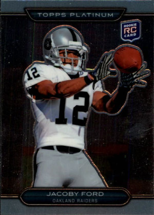 NFL 2010 Topps Platinum - No 142 - Jacoby Ford