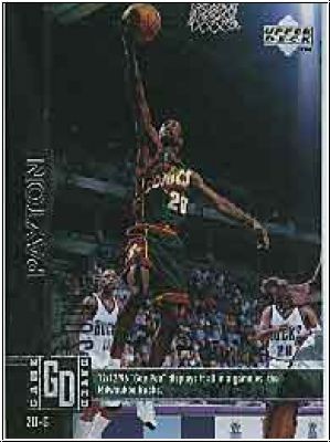 NBA 1997 / 98 Upper Deck - No 296 - Gary Payton