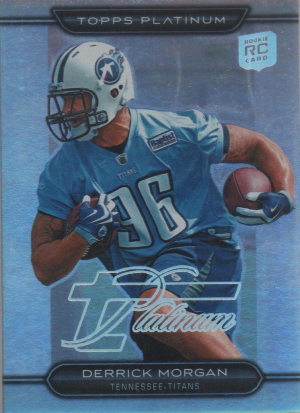 NFL 2010 Topps Platinum Rookie Platinum Refractors - No 6 - Derrick Morgan