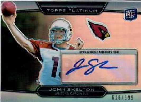 NFL 2010 Topps Platinum Rookie Autographs - No 138 - John Skelton