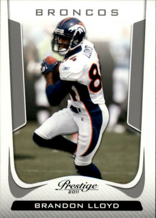 NFL 2011 Prestige - No 58 - Brandon Lloyd