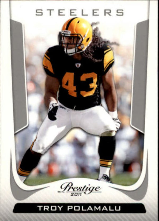 NFL 2011 Prestige - No 160 - Troy Polamalu