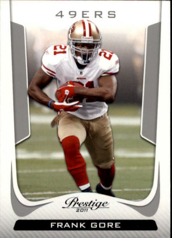 NFL 2011 Prestige - No 167 - Frank Gore