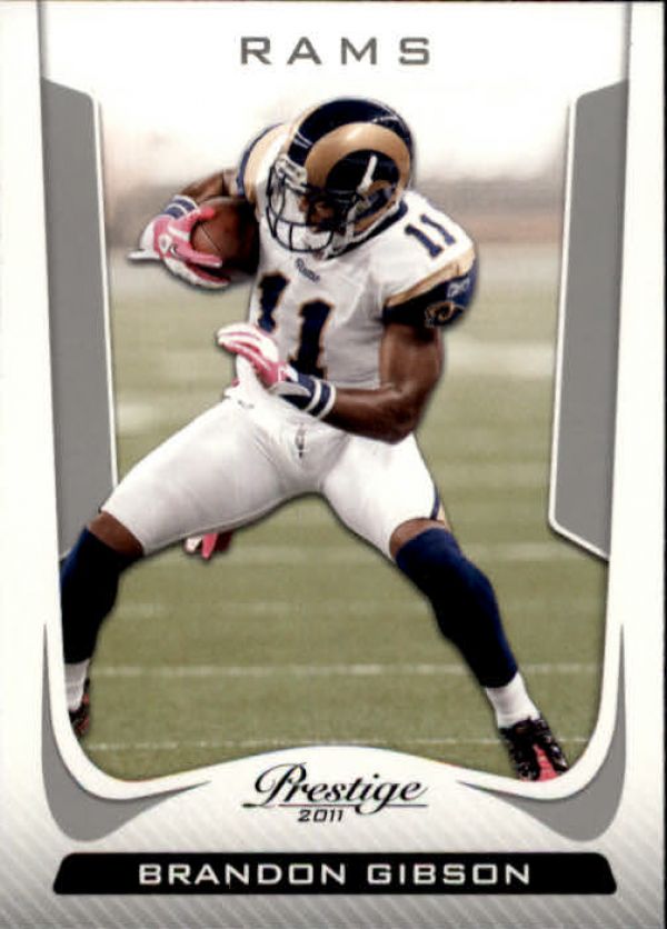 NFL 2011 Prestige - No. 178 - Brandon Gibson