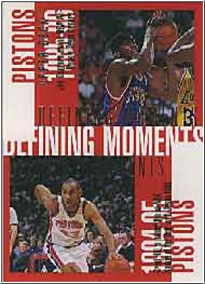 NBA 1997 / 98 Upper Deck - No 338 - Detroit Pistons