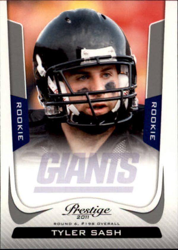 NFL 2011 Prestige - No. 298 - Tyler Sash