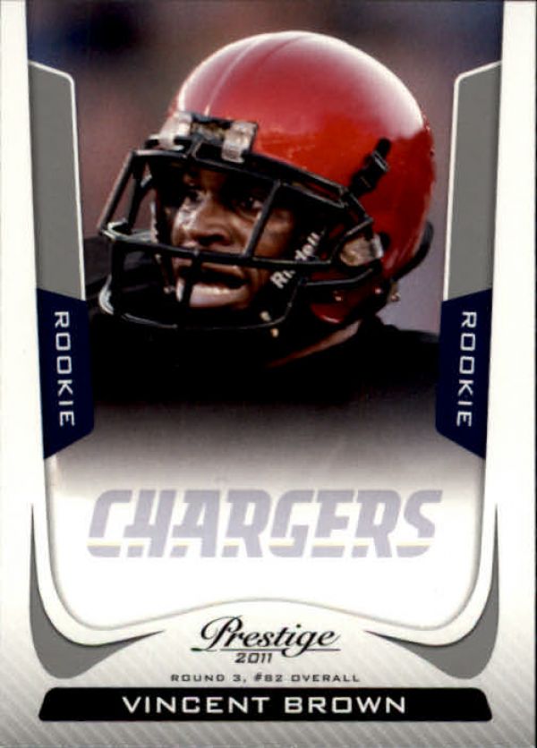 NFL 2011 Prestige - No. 299 - Vincent Brown