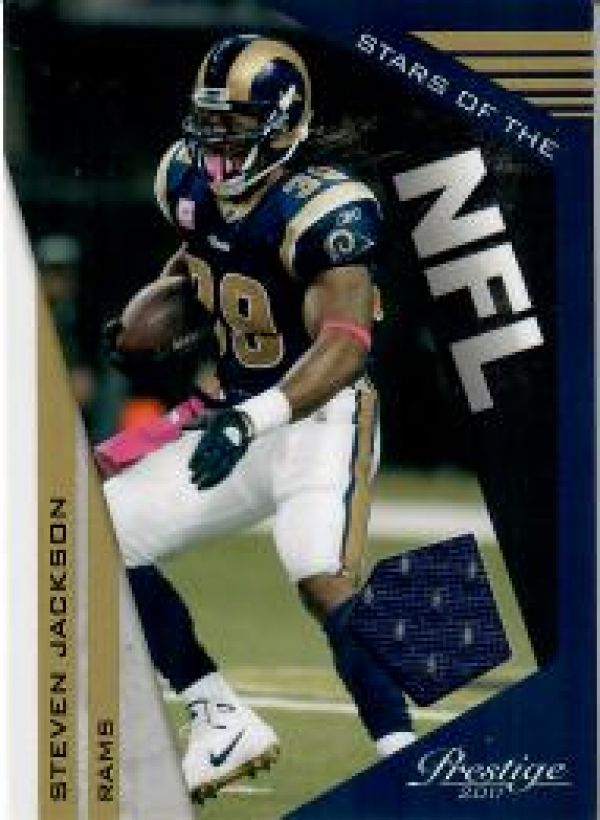 NFL 2011 Prestige Stars of the NFL Materials - No 47 - Steven Jackson