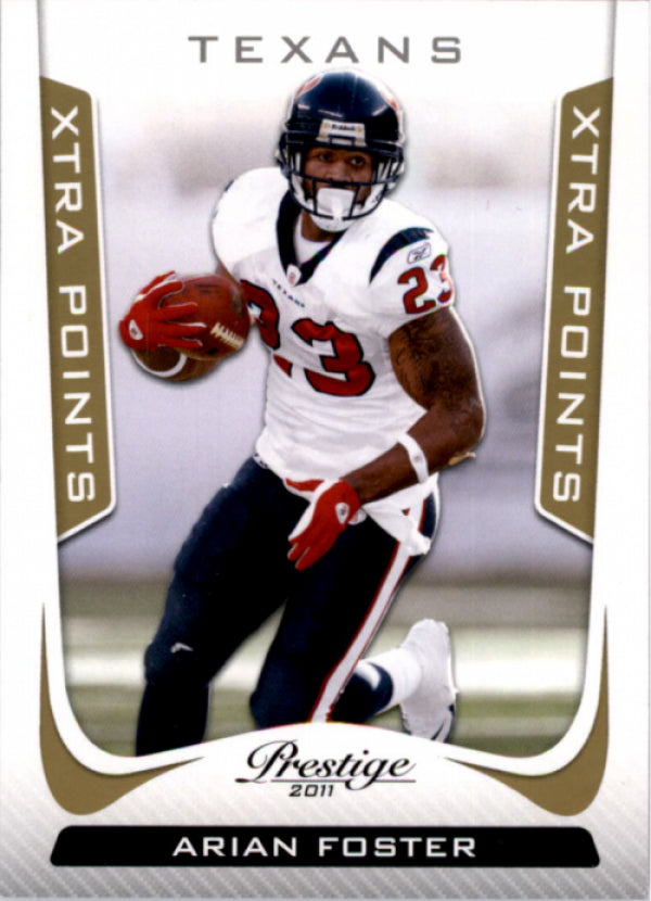 NFL 2011 Prestige Xtra Points Gold - No 78 - Arian Foster